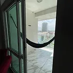 Apartamento Pe Na Areia - Barra